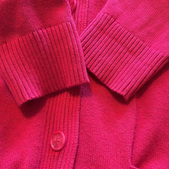 Pendleton Pink Cardigan Sweater XL - Picture 6 of 7